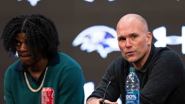 Eric DeCosta and Lamar Jackson